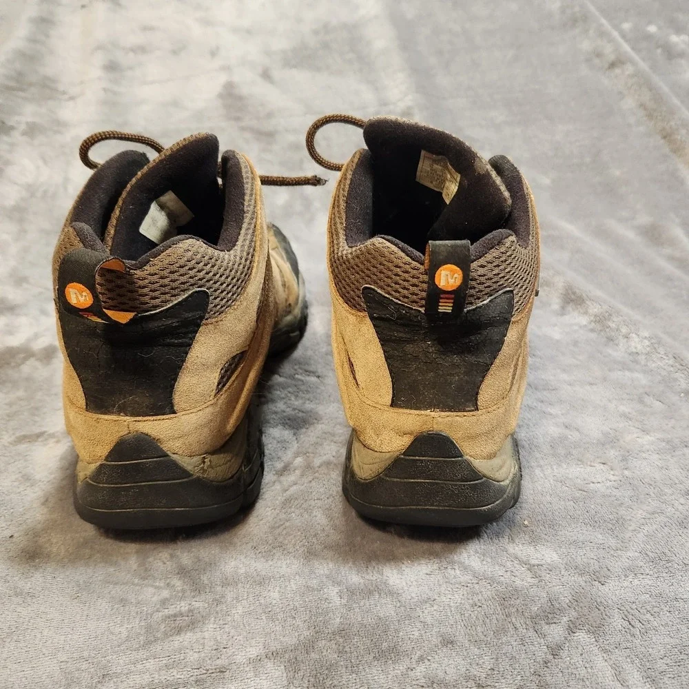 Merrell‎ Boot Mens 12 Brown Moab 3 Mid waterproof Hiking Walking Gorpcore